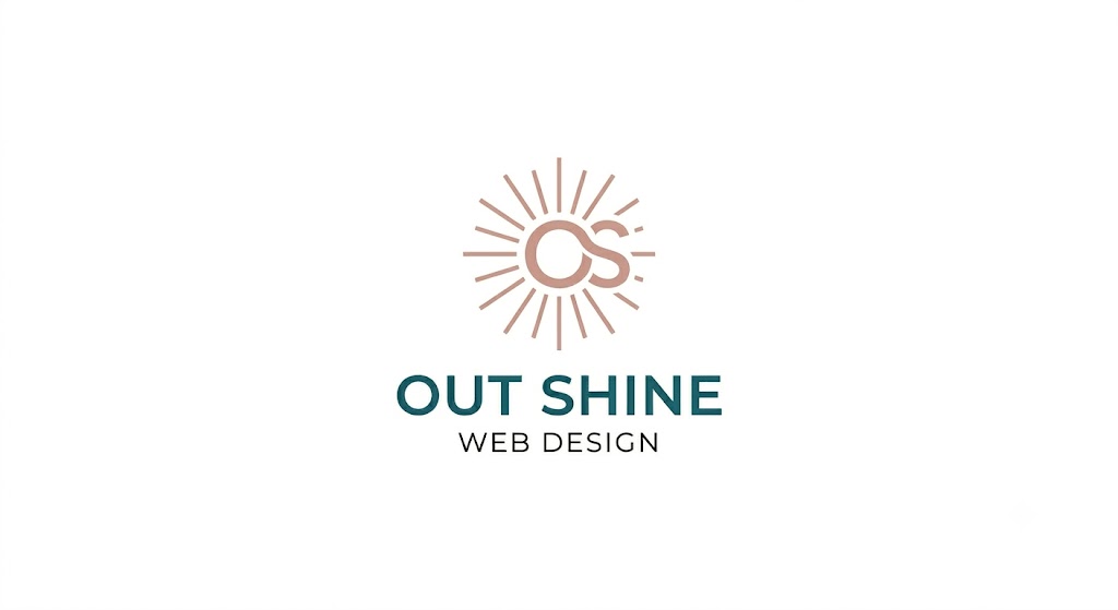 A preview of a website design on a laptop screen